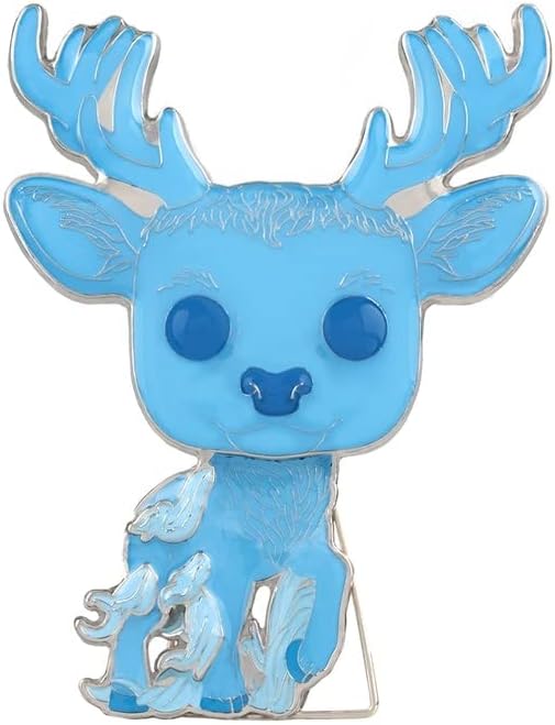Funko Pop! Large Enamel Pin Harry Potter: Patronus - Harry Potter - Harry Potter Enamel Pins - Cute Collectable Novelty Brooch - for Backpacks & Bags - Gift Idea - Official Merchandise