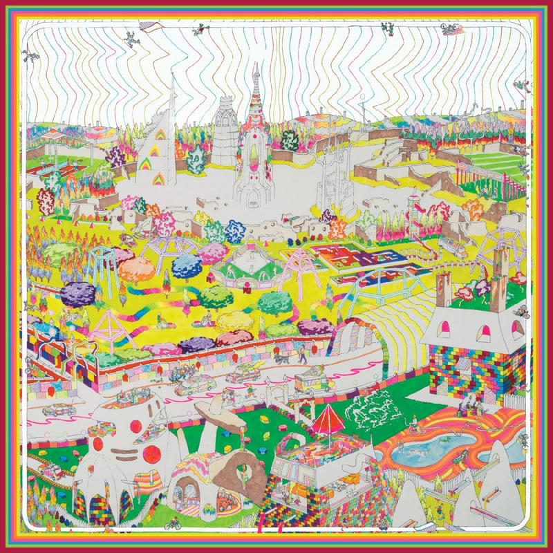 Ecstatic Burbs (PINK & GREEN SPLIT VINYL