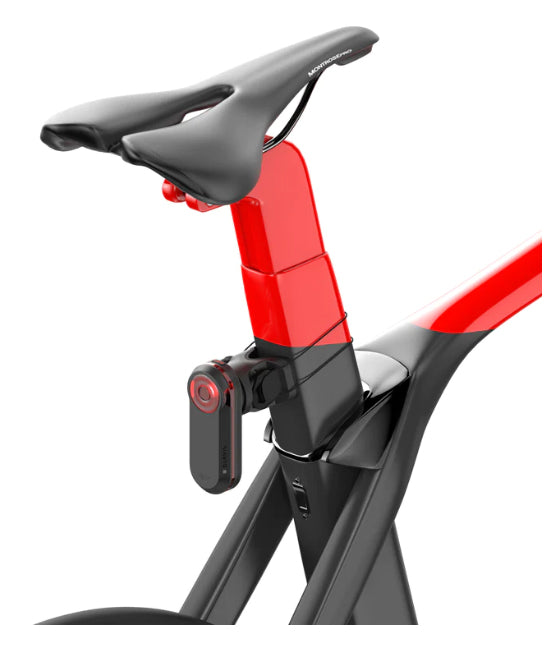 KOM Cycling for Garmin Varia Mount Tail Light Models Including RTL515, RTL510, RVR315 Featuring an ATOP Dial for Security - Varia Seatpost and Under Saddle Mount - Fits Most Seatpost Sizes