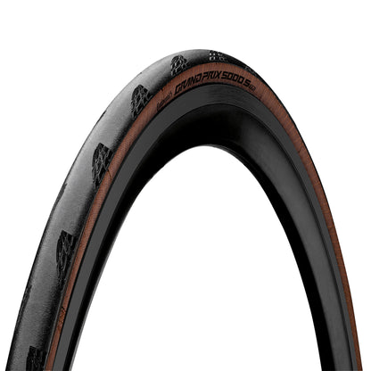 Continental Grand Prix 5000S Tubeless Ready Tyre Foldable Blackchili Compound 2021 Black/Transparent 700X32C