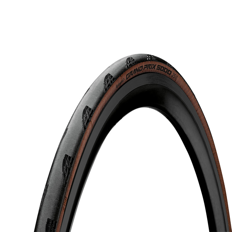 Continental Grand Prix 5000 Tyre Foldable Blackchili Compound Black/Transparent Black/Transparent 700X28C