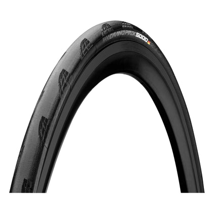 Continental Grand Prix 5000 All-Season Tubeless Ready Foldable Reflex Tyre 2022 Black/Black 700X25C