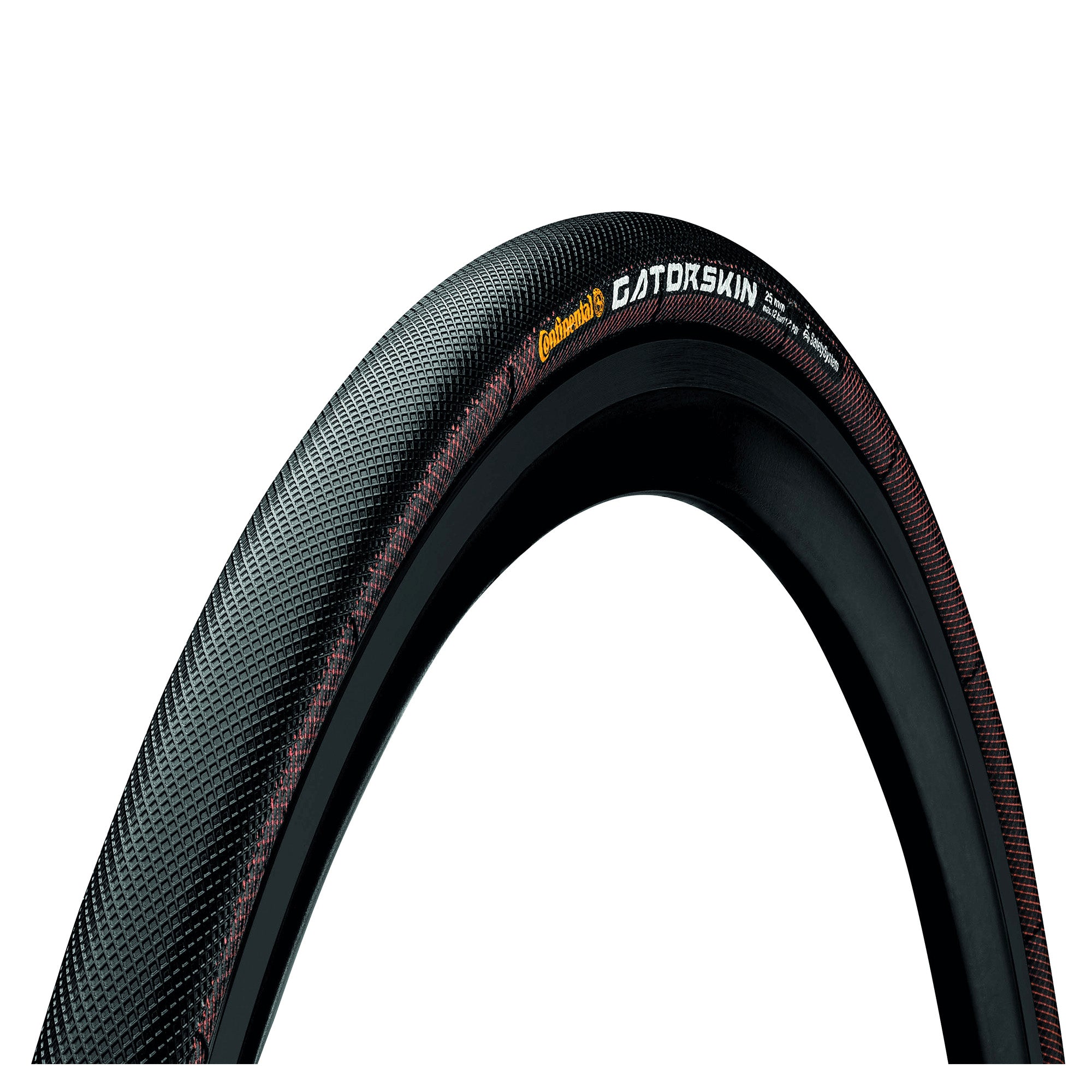 Continental Sprinter Gatorskin Tyre Tubular Black/Black 28"X25Mm