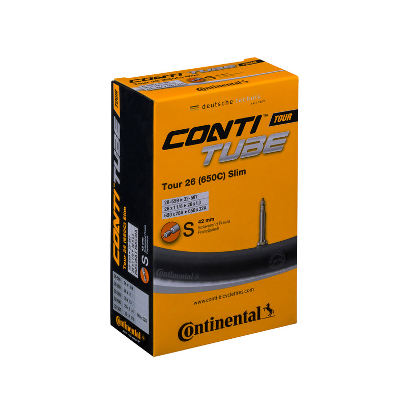 Continental Tour Tube Presta 42Mm Valve Black 700X32-47C