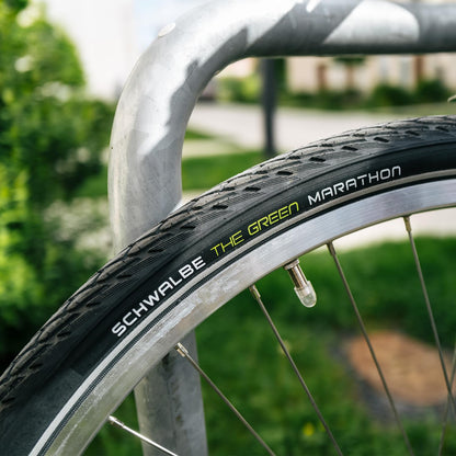 Schwalbe Green Marathon GreenGuard Tyre Black/Reflective, 37-622 (28x1.40 | 700x35C