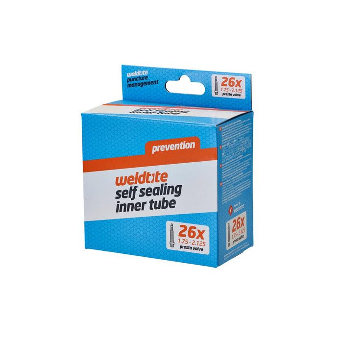 Weldtite 26" X 1.5 2.1" Self Sealing Innertube (Presta) 26X1.50-2.10"