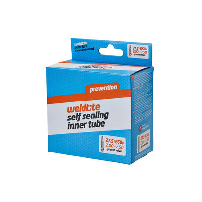 Weldtite 27.5" / 650B X 2.00 2.50 Self Sealing Innertube (Presta) 27.5X2.00-2.25"