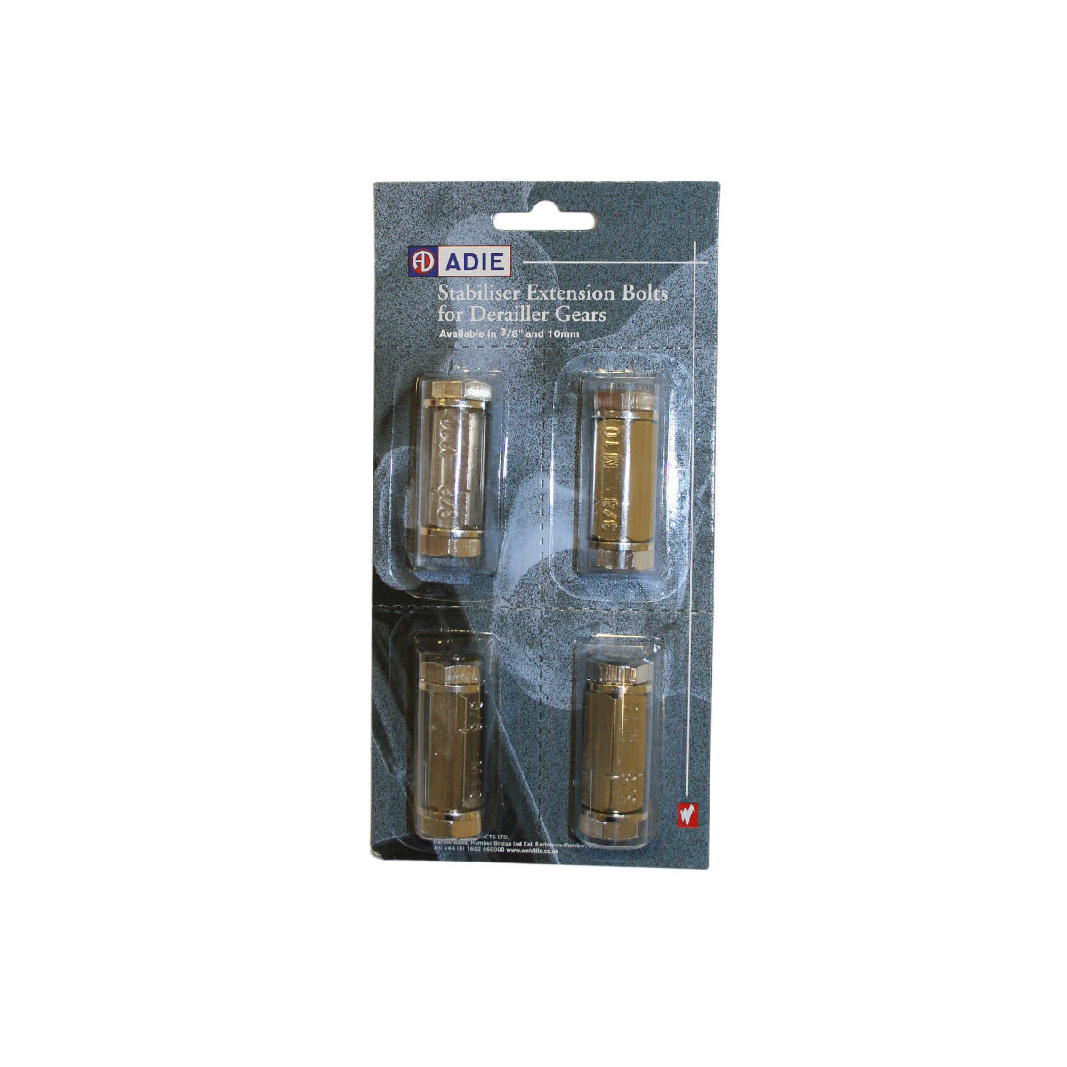 Gear Extension Bolts (4Pcs) (Fits 3/8 & 10mm Axles)