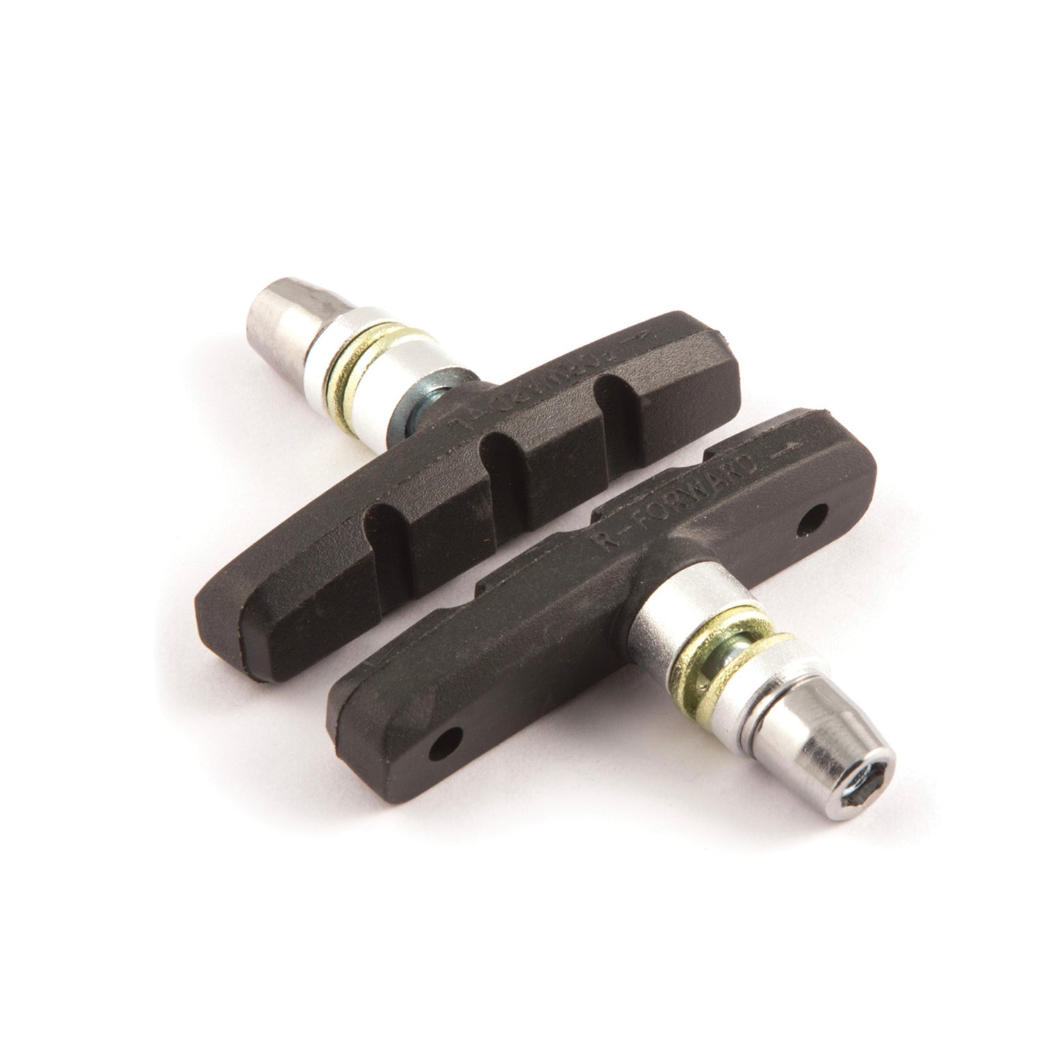Clarks Mtb/Hybrid V-Brake Pads Cantilever Brake Block Threaded Type 70Mm (Bulk 25 Pairs)