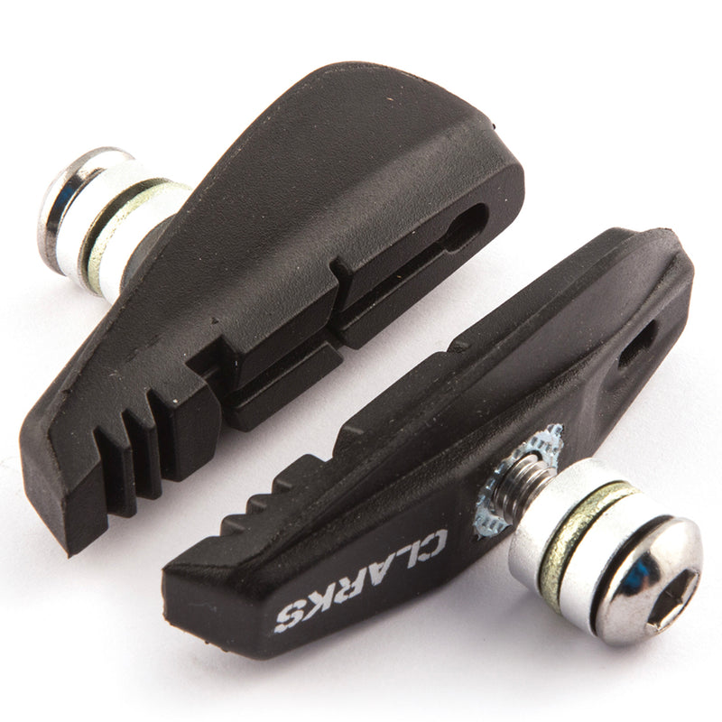 Clarks Road Brake Pads Integral Block W/Angle Adjustment For Shimano SRAM Tektro 55Mm