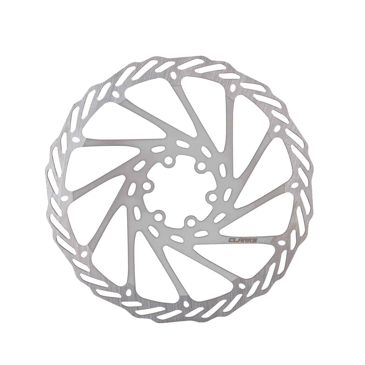 Clarks Single Piece 160Mm Steel Rotor Silver 160Mm