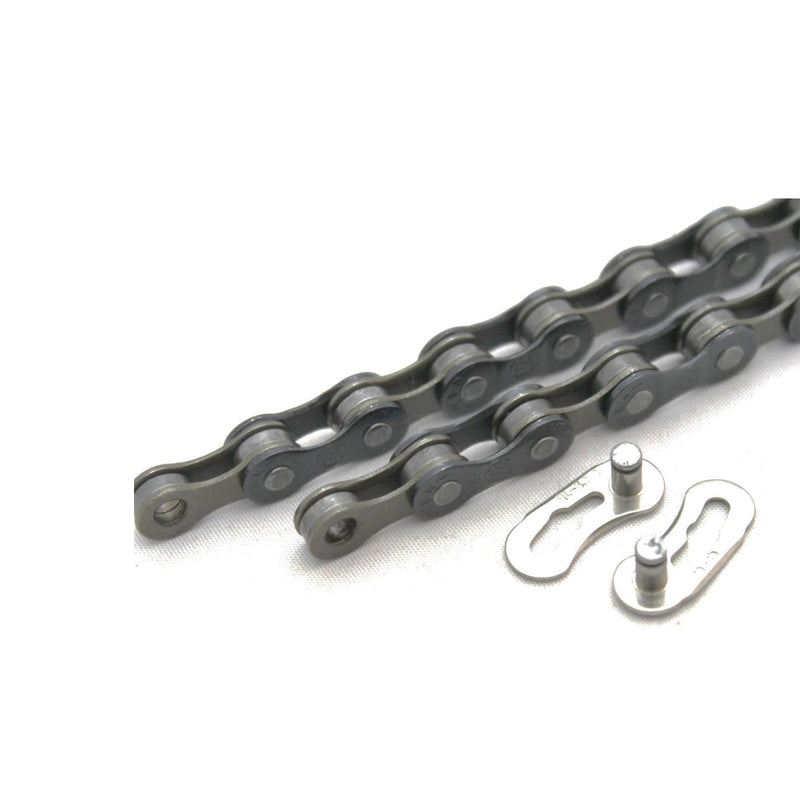 Clarks Mtb/Road 5-7 Speed Chain 1/2X3/32 X116 Quick Release Links Fits Various & Hybrid Derailleur Systems  5/7 Speed