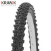 KranX Junior Gripper Kids MTB Tyre 24 x 1.75`` (47-507) Wired [Black]