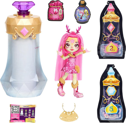 Magic Mixies - Pixlings, Deerlee The Deer Pixling, Create And Mix A Magic Potion That Magically Reveals A Beautiful 6.5" Pixling Doll Inside A Potion Bottle!
