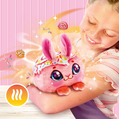 Cookeez Makery Cinnamon Treatz Oven, Mix & Make a plush best friend! Place your Dough In The Oven And Be Amazed When A Warm, Scented, Interactive, Plush Friend Comes Out!