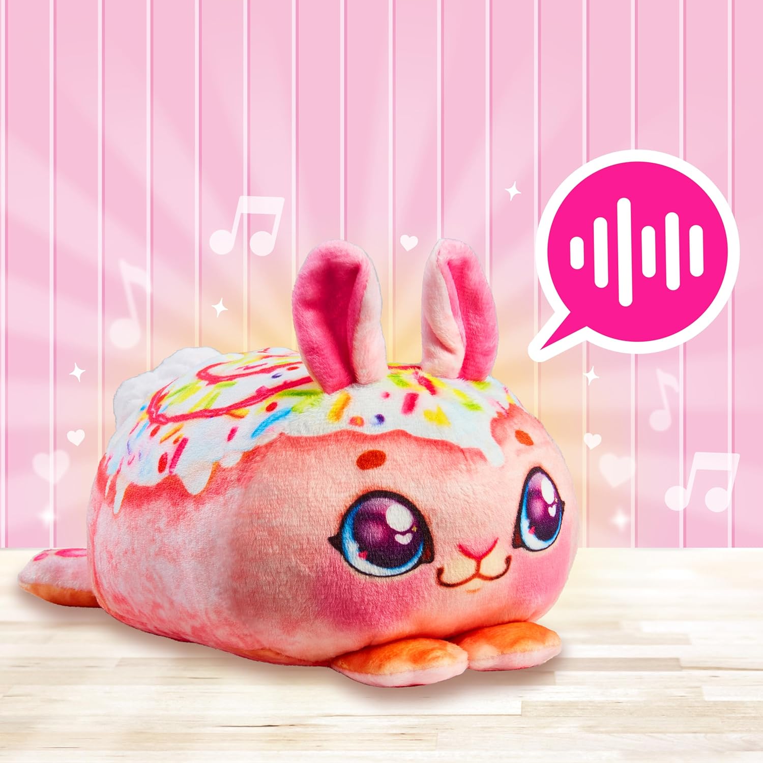 Cookeez Makery Cinnamon Treatz Oven, Mix & Make a plush best friend! Place your Dough In The Oven And Be Amazed When A Warm, Scented, Interactive, Plush Friend Comes Out!