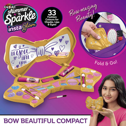 SHIMMER N SPARKLE - BOW BEAUTIFUL COMPACT (65574