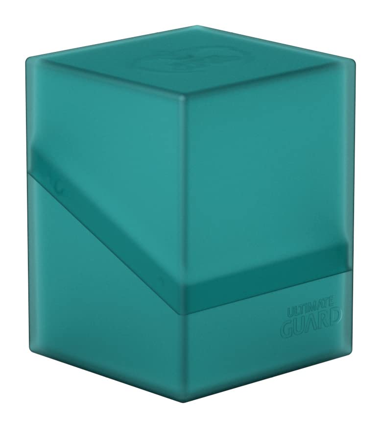 Ultimate Guard UGD010696 Boulder Deck Case, 100 Plus, standard size, malachite