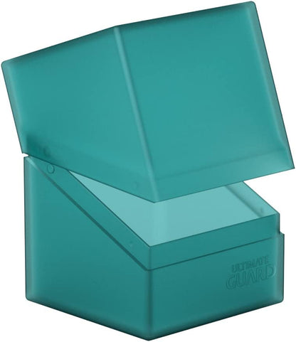Ultimate Guard UGD010696 Boulder Deck Case, 100 Plus, standard size, malachite