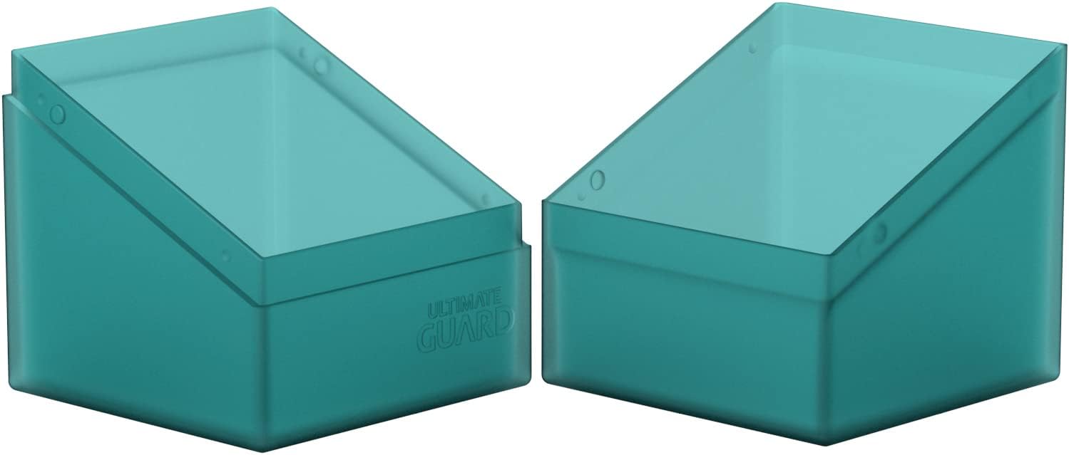 Ultimate Guard UGD010696 Boulder Deck Case, 100 Plus, standard size, malachite