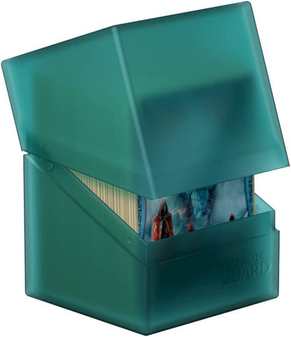 Ultimate Guard UGD010696 Boulder Deck Case, 100 Plus, standard size, malachite
