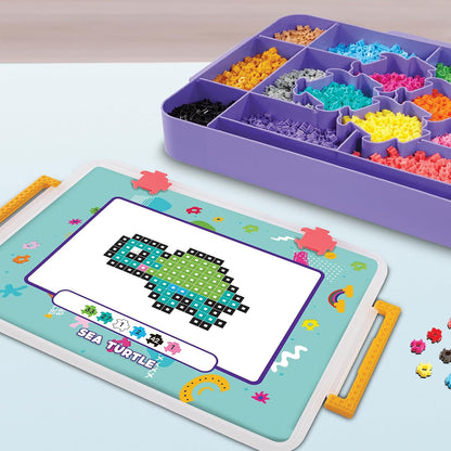 Simbrix Connect & Wow Simbrix Maker Studio con más de 4000 Brix Actividad Creativa STEAM Arts and Crafts Juguetes niñas a partir de 5 años, toys_games, multicolor, Medium (Character Options LTD 08003)