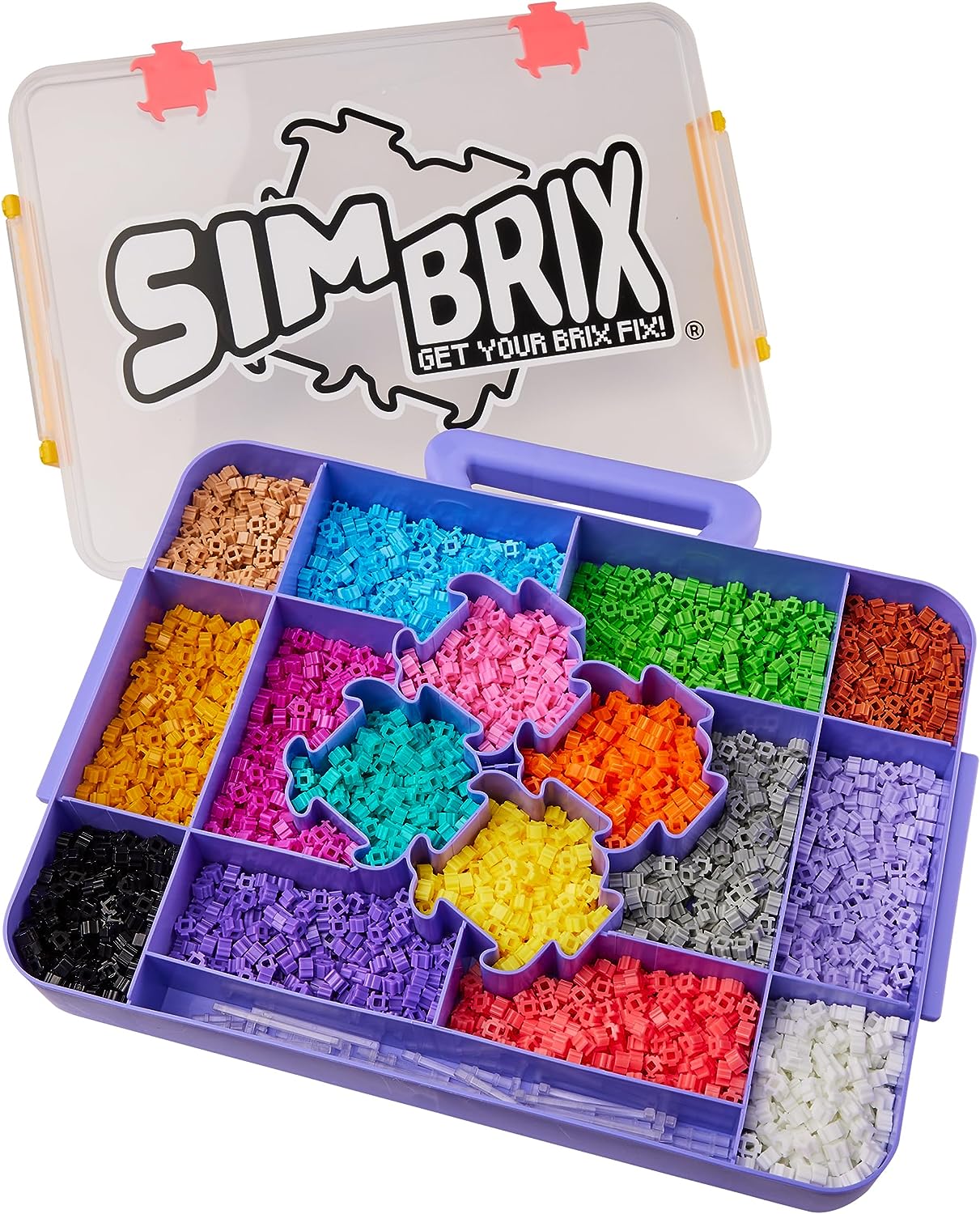 Simbrix Connect & Wow Simbrix Maker Studio con más de 4000 Brix Actividad Creativa STEAM Arts and Crafts Juguetes niñas a partir de 5 años, toys_games, multicolor, Medium (Character Options LTD 08003)
