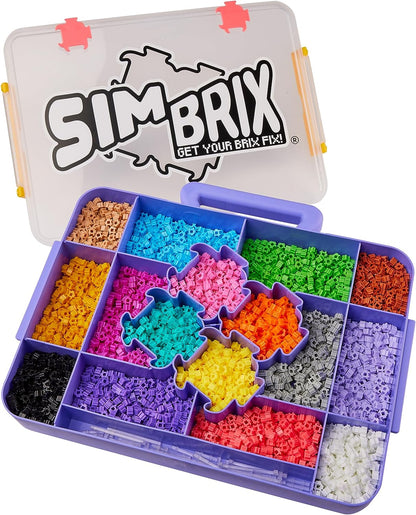 Simbrix Connect & Wow Simbrix Maker Studio con más de 4000 Brix Actividad Creativa STEAM Arts and Crafts Juguetes niñas a partir de 5 años, toys_games, multicolor, Medium (Character Options LTD 08003)