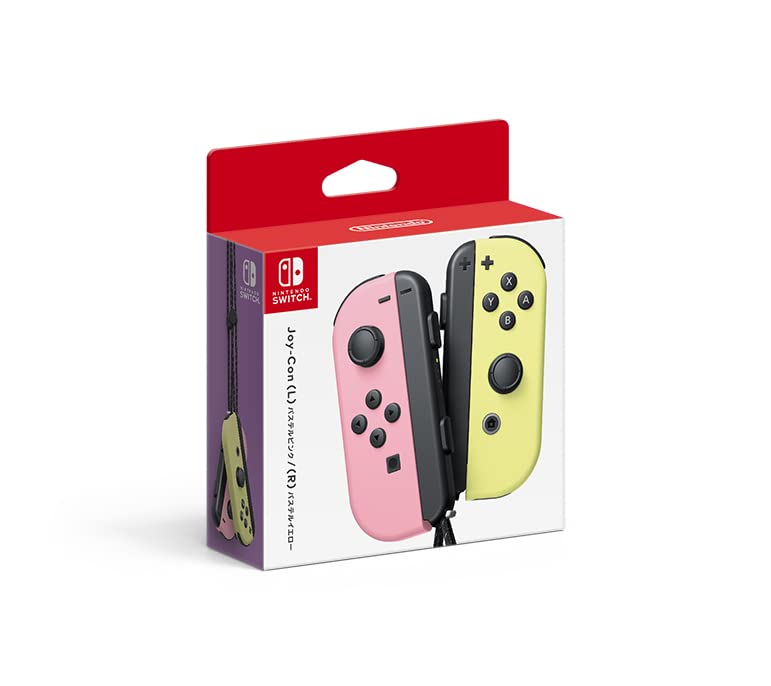 【任天堂純正品】Joy-Con(L) パステルピンク/(R) パステルイエロー