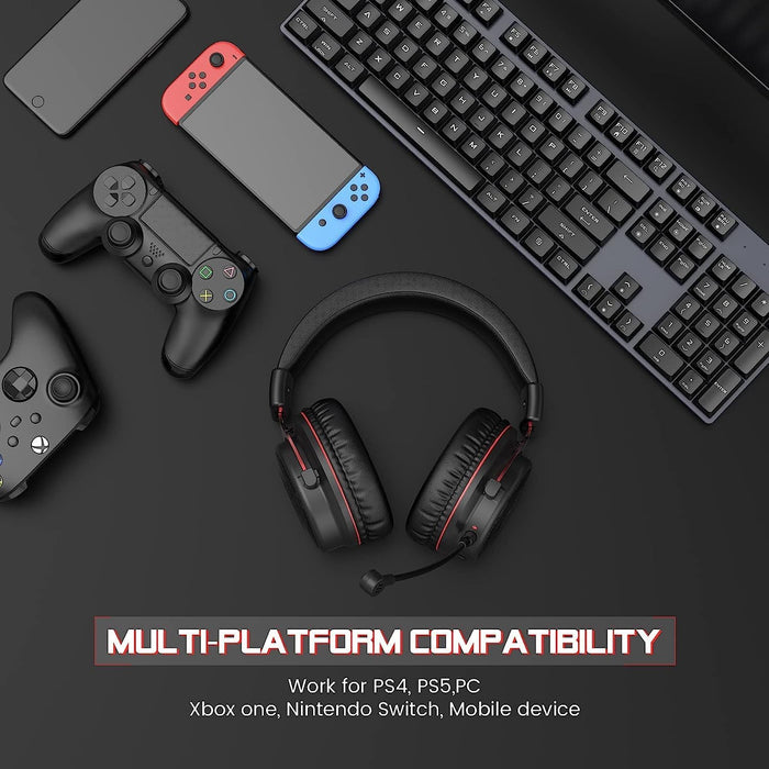 EKSA E900 Gaming Headset with 3D Stereo Sound & Detachable Noise Cancelling Microphone (Multiplatform) /Headset