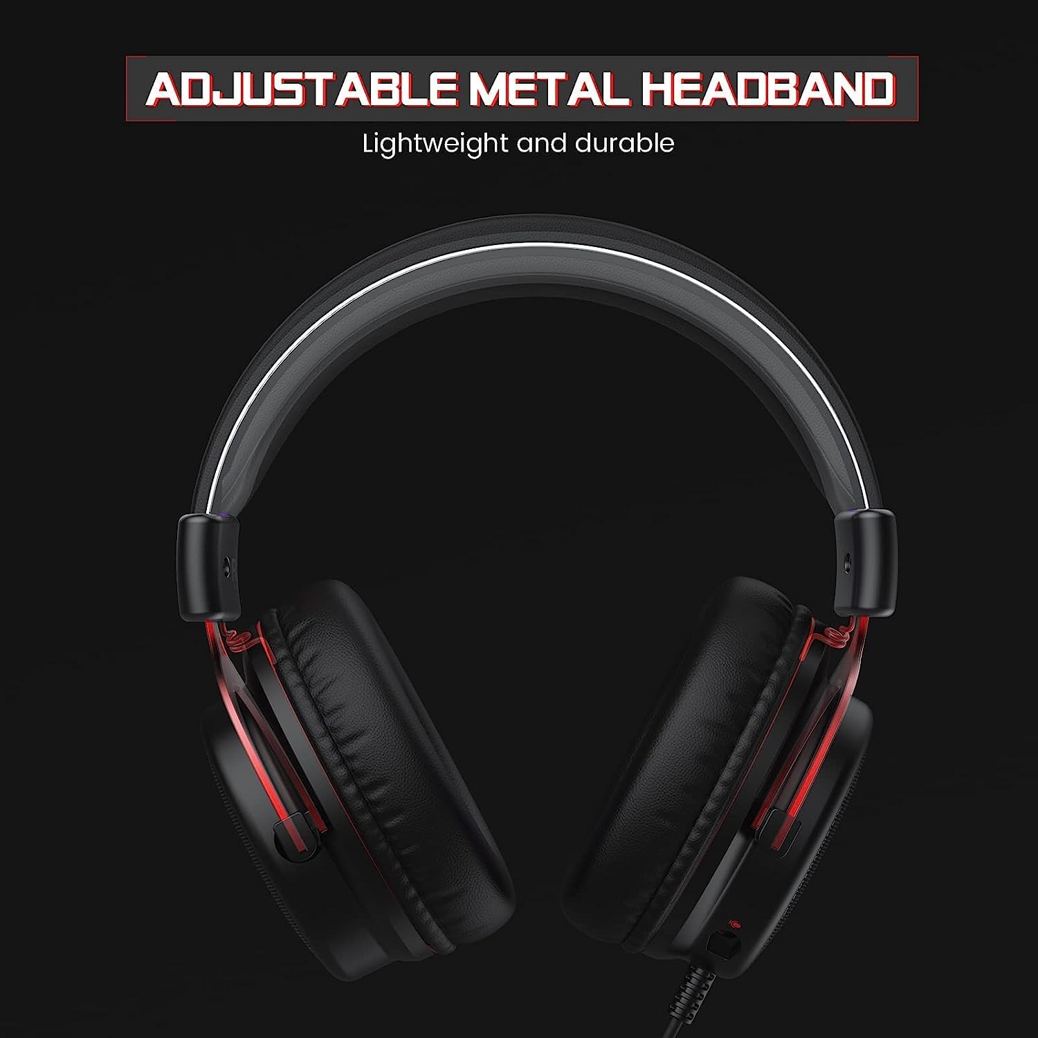 EKSA E900 Gaming Headset with 3D Stereo Sound & Detachable Noise Cancelling Microphone (Multiplatform) /Headset