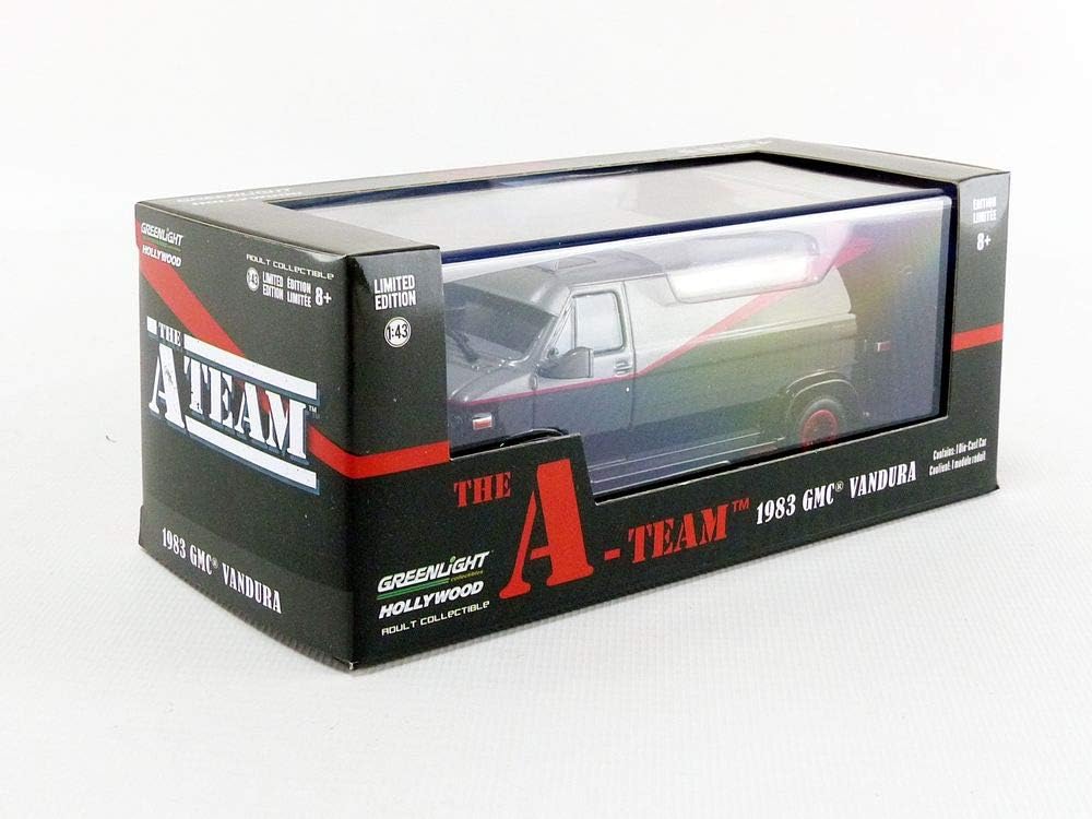 Greenlight Collectibles - 86515 - GMC VANDURA 1983 From A-TEAM Tv Movie 12cm Scale 1/43 - DieCast Model