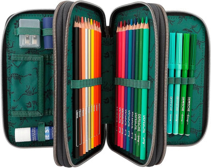 Dino World - Triple Pencil Case - (0412474)