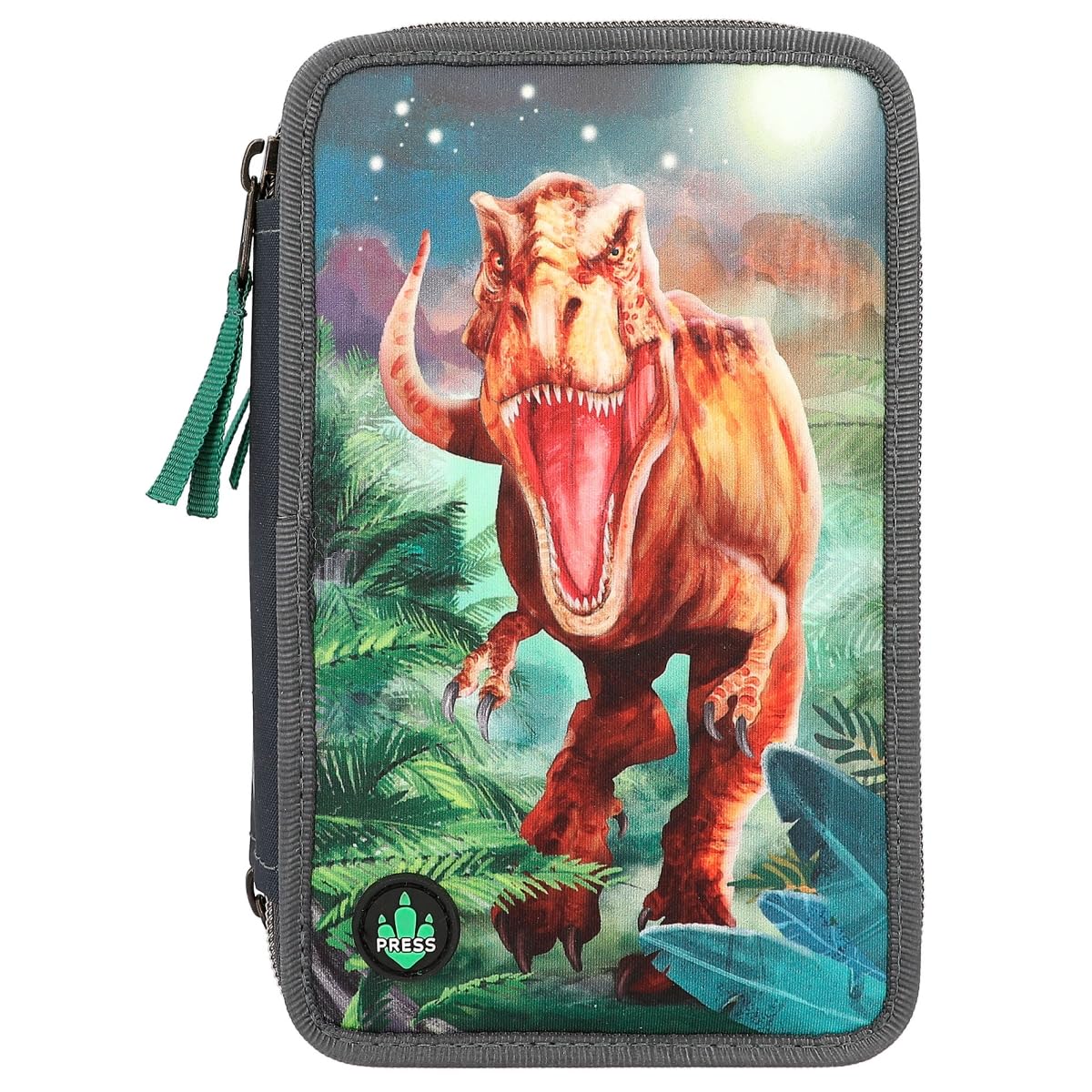 Dino World - Triple Pencil Case - (0412474)
