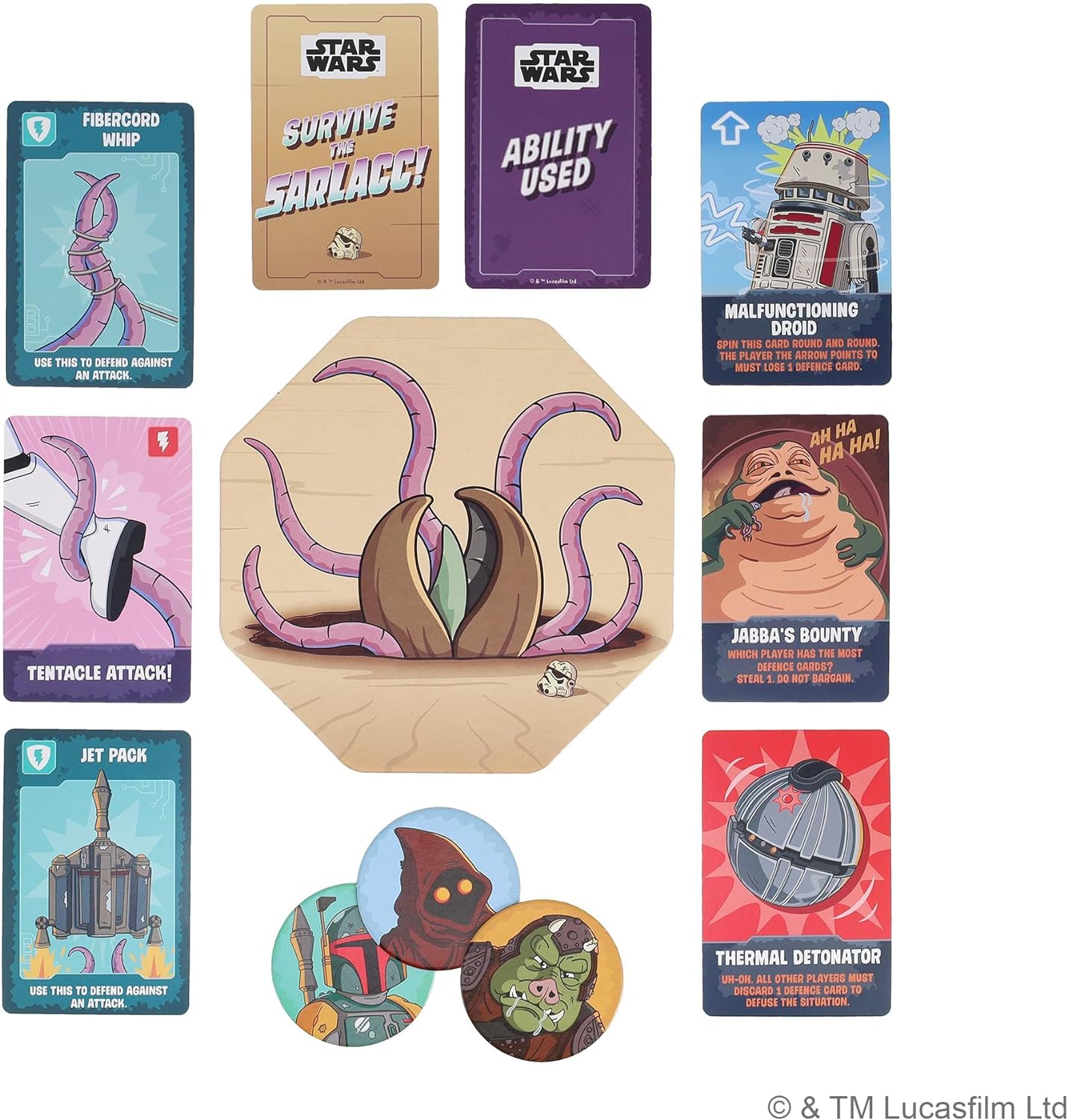Ridley's STW012 Star Wars Kartenspiel, Mehrfarbig