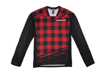 Race Face Maglia a maniche lunghe da MTB, colore rosso