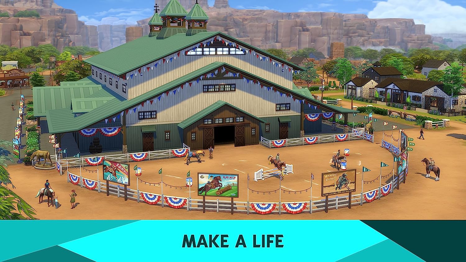 The Sims 4: Horse Ranch - Ep14 - Expansion Pack (Code In Box) (Pc)