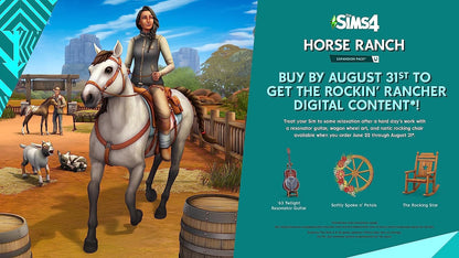 The Sims 4: Horse Ranch - Ep14 - Expansion Pack (Code In Box) (Pc)