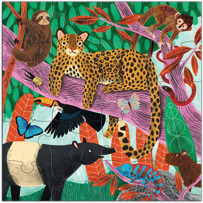 Safari & Jungle Magnetic Puzzle