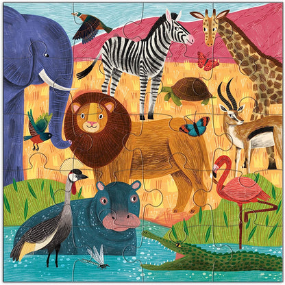 Safari & Jungle Magnetic Puzzle