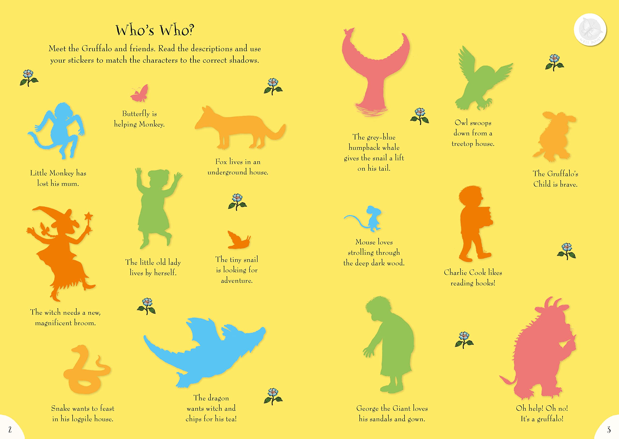 The Gruffalo and Friends Super Sticker Book
