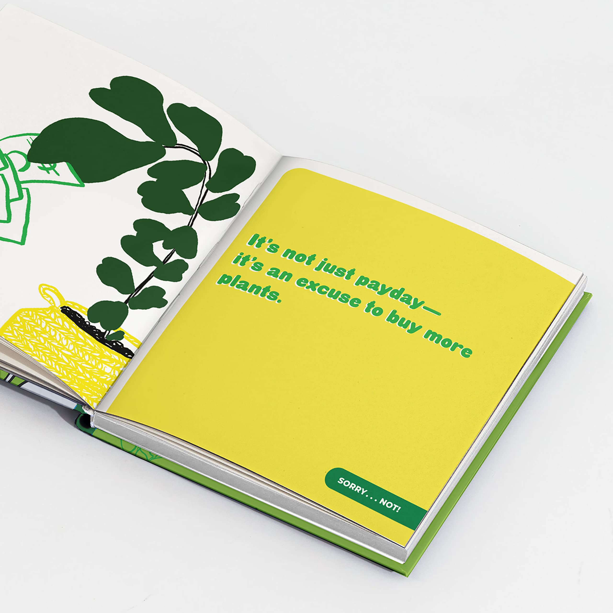 I'm a Plant Lady Sorry Not Sorry Book