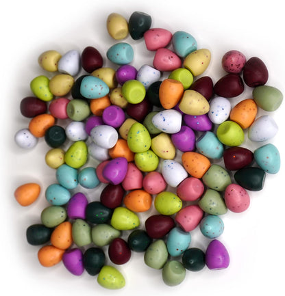 Stonemaier Games Stonemaier: Wingspan Speckled Eggs, 100 Speckled Eggs Included, 10 Egg Tokens, in 10 Different Color Combinations, Enhance your Wingspan Gameplay Blue