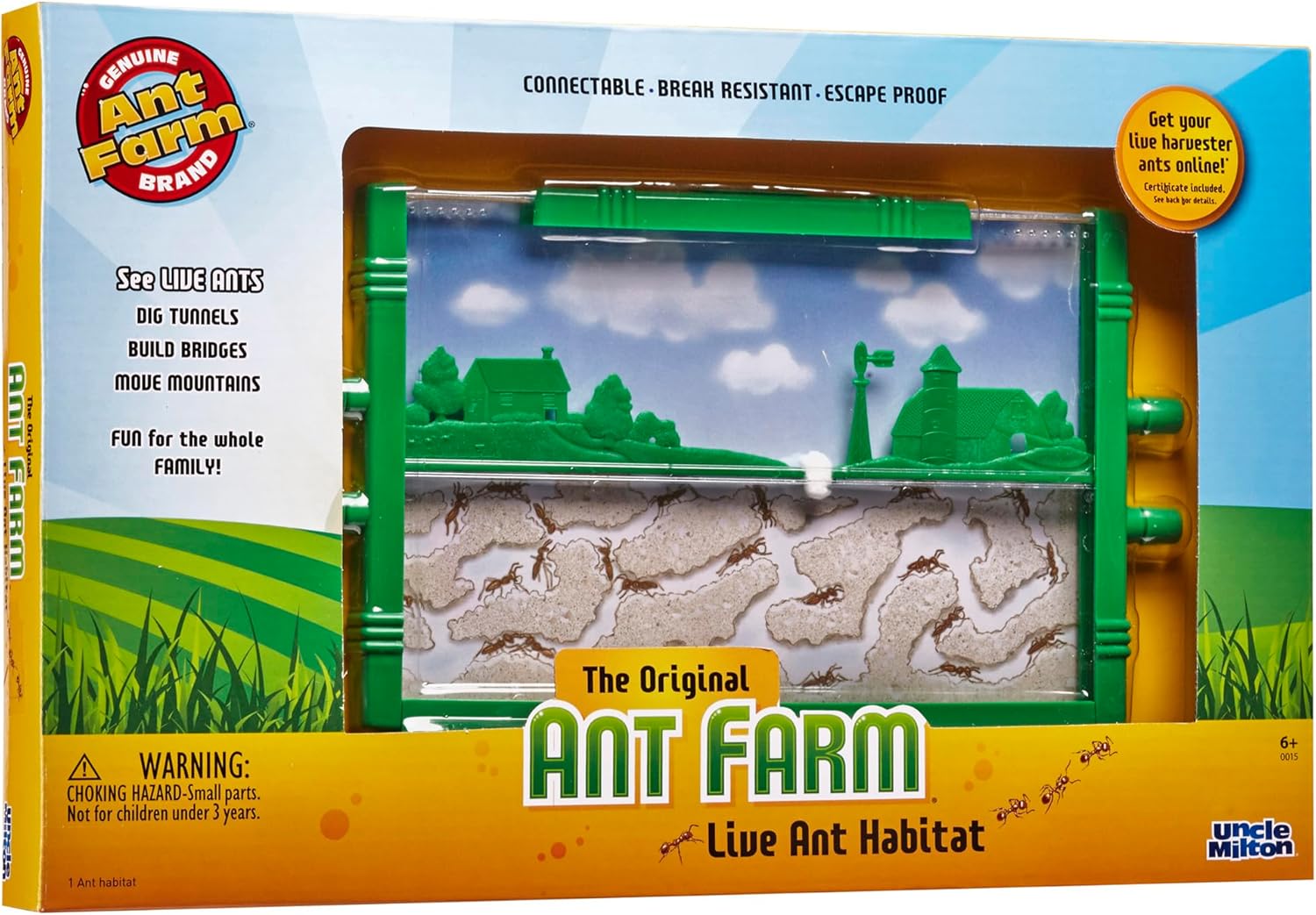 Uncle Milton Original Ant Farm