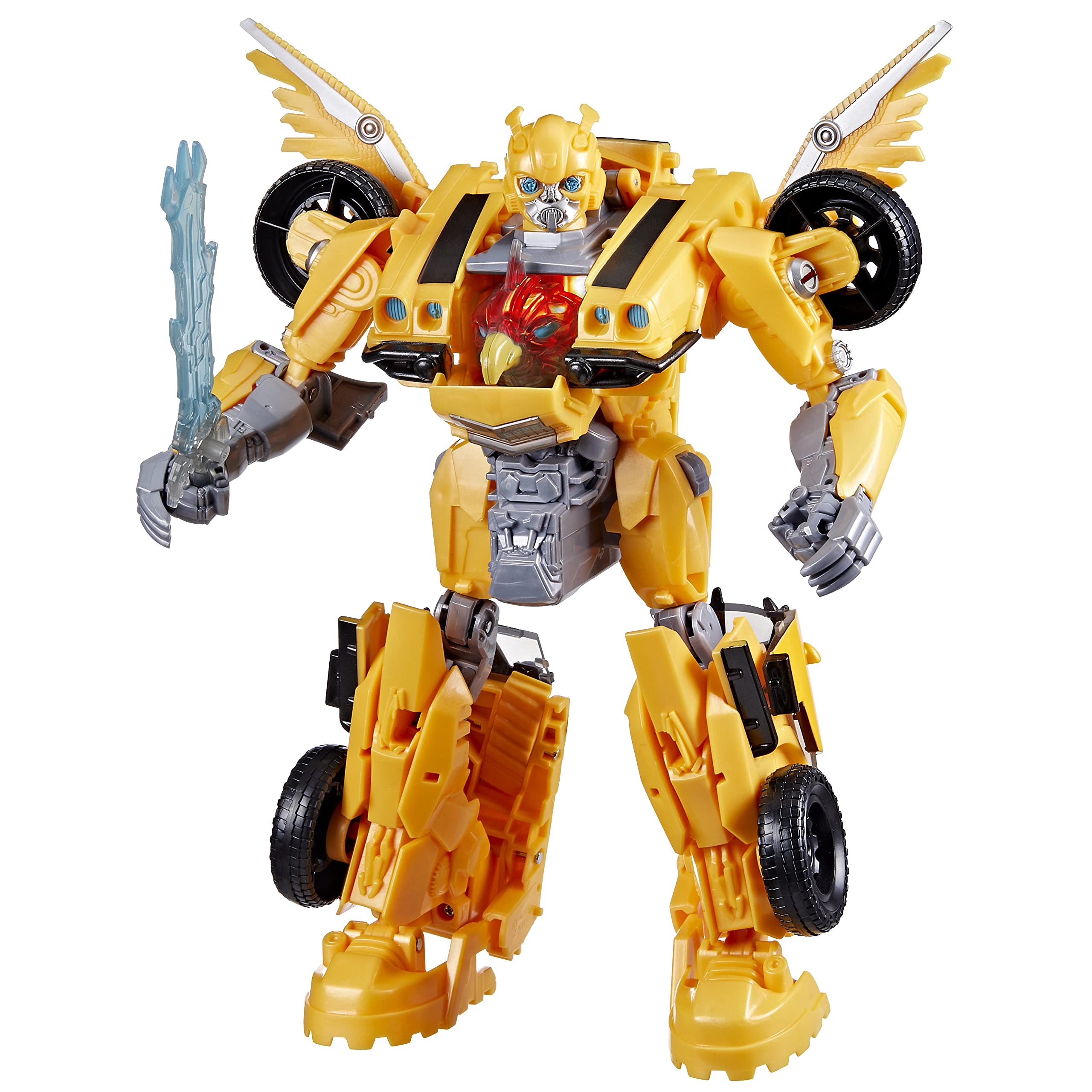 TRANSFORMERS Toys Rise of the Beasts Film, Beast-Mode Bumblebee Action Figure, Ages 6 and up, 25 cm BEAST MODE BUMBLEBEE