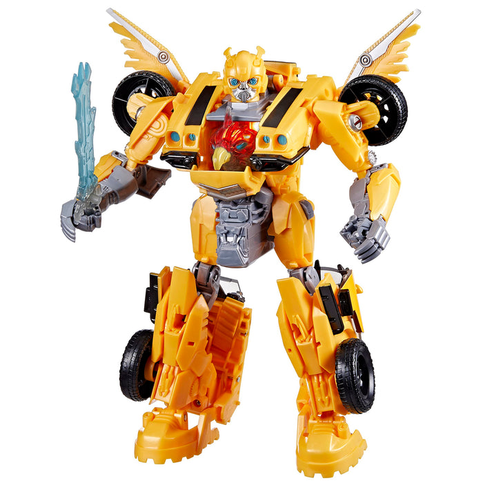 TRANSFORMERS Toys Rise of the Beasts Film, Beast-Mode Bumblebee Action Figure, Ages 6 and up, 25 cm BEAST MODE BUMBLEBEE