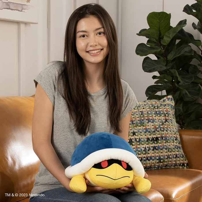 Club Mocchi Mocchi - Peluche de Super Mario - Peluche Buzzy Beetle - Juguetes Squishy Mario - Figuras coleccionables de peluche - Juguetes de peluche suaves y decoración de habitación de Mario - 15