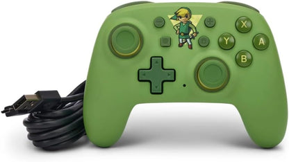 PowerA Nano Wired Controller for Nintendo Switch - Toon Link, Nintendo Switch - OLED Model, Gamepad, game controller