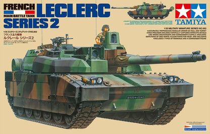 TAMIYA TAM35362 35362-1:35 French KPz Leclerc Series 2 Model Building Plastic Kit, Unvarnished