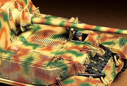 Tamiya- German SDKFZ184 Elefant 1/35 Kits de construcción de Modelos de vehículos terrestres milit, Color Beige (35325-000